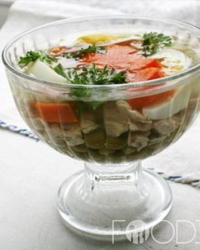 Заливное из курицы