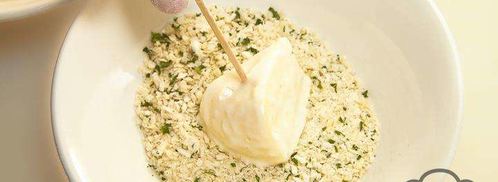 жареный сулугуни с помидорами. Шаг 4