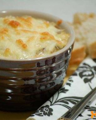 Грибной жульен из шампиньонов