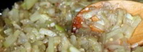 жульен из баклажанов и кабачков. Шаг 3