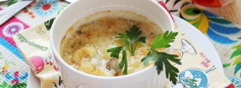 жульен из белых грибов. Шаг 11