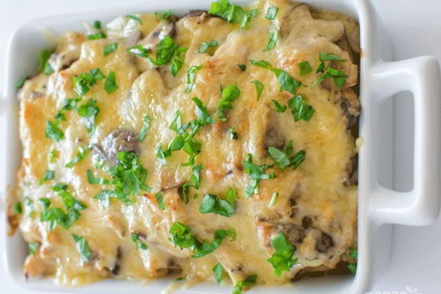 Рецепт жульен классический с курицей и грибами