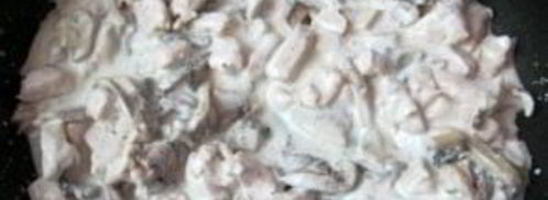 жульен на сковороде. Шаг 4