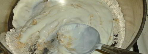 жульен с грибами и сметаной. Шаг 11