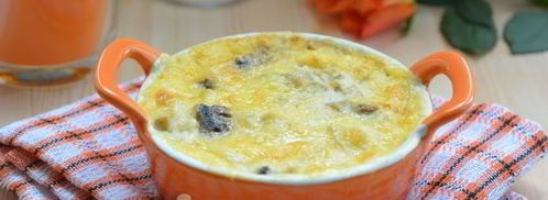 жульен с курицей и шампиньонами в духовке. Шаг 13