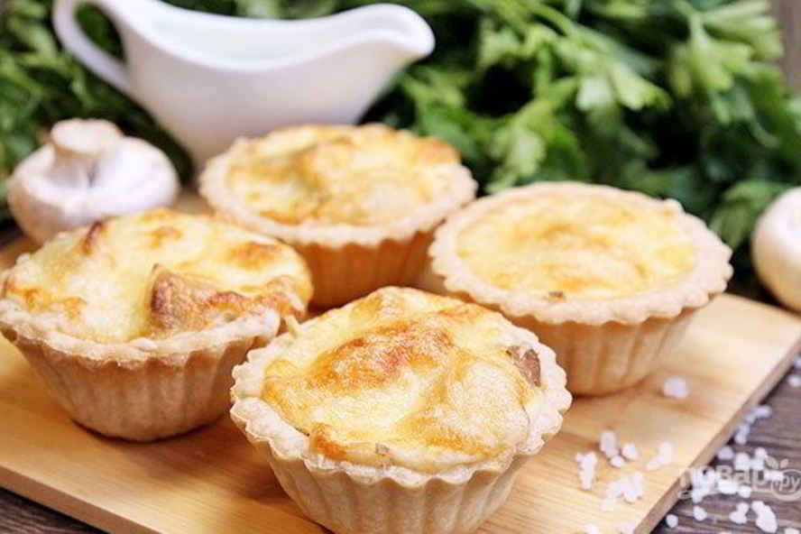 Рецепт жульен с курицей