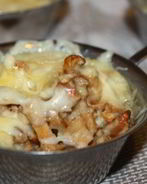 Жульен с лисичками