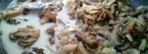 жульен с шампиньонами. Шаг 5