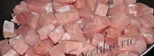 жульен со свининой. Шаг 3