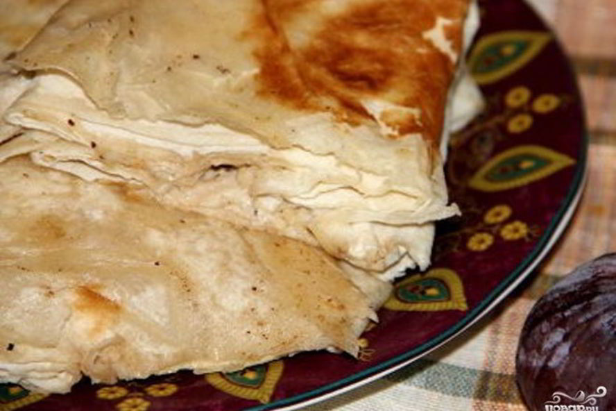 Рецепт жульен в лаваше