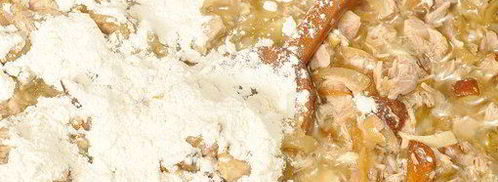 жюльен из курицы с грибами. Шаг 6